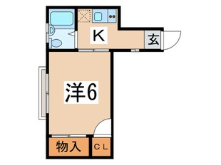 クレセントハイツの物件間取画像